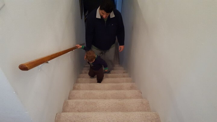 Walking Up The Stair By Myself