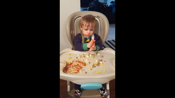 Eating Ketchup