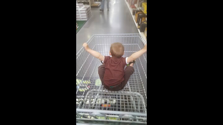 Front Of The Grocery Basket