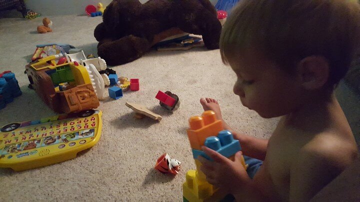 First Lego Creation